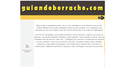 Desktop Screenshot of guiandoborracho.com